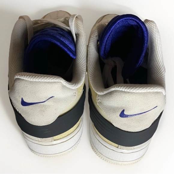 Nike Air Force 1 Low Drop Type Summit White Sneakers C10054-100 Shoes Size 8 - Picture 4 of 8